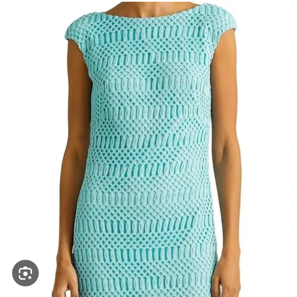 Ralph Lauren Turquoise Mini Dress